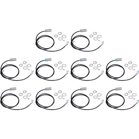 10Pcs Détecteur Magnétique de Proximité NPN NC M18 pour Machine (1/5)