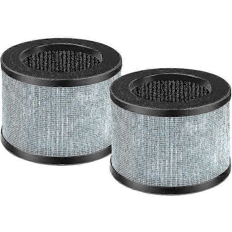 Ces deux filtres de rechange HEPA sont compatibles avec les purificateurs d'air MK01, MK06-JH01 et Intelabe EPI080, ainsi qu'avec le purificateur d'air EP1081. (1/5)