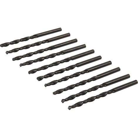Foret metal, meches cylindriques a metaux hss lamines - foretshss : 10 x 4 mm