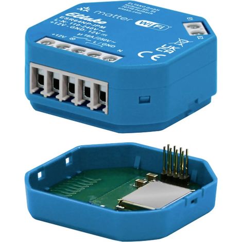 [NEUWERTIG] B-Ware Eltako Stromstoßrelais Schaltaktor Relais Wlan Matter Unterputz Blau Ap64 Esr+E