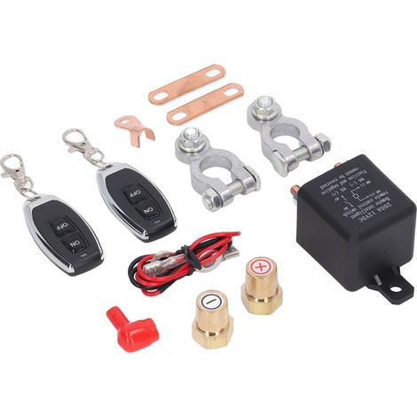 Coupure de batterie voiture interrupteur à distance contrôle sans fil pour automobile (1/5)