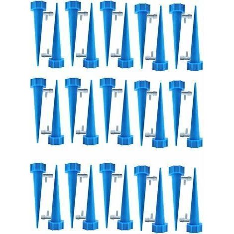 Goutte à Goutte Bouteille,30 pièces Irrigation Goutte à Goutte Bouteille, Arroseur Automatique Plantes, Arrosage Goutte a Goutte, avec Vannes de Régulation, pour Jardin Maison Intérieur Extér (1/5)