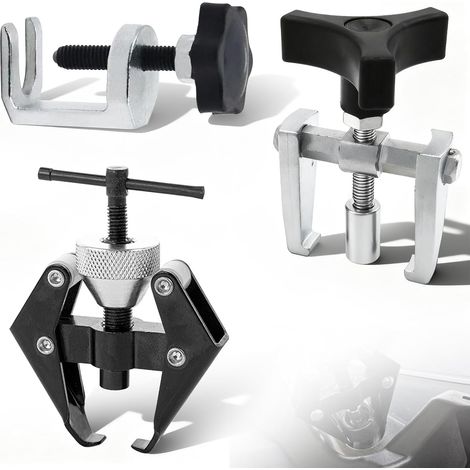 Set di 3 estrattori universali regolabili per bracci tergicristallo con 1 regolazione, apertura massima di 50 mm per auto (1/5)