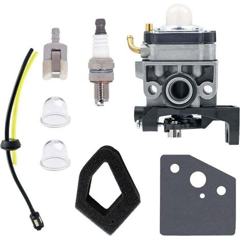 Carburateur pour Honda GX25 GX35 GX50 HHT35 HHT35S 16100-Z0Z-034 815, Carburateur de Débroussailleuse & Souffleur & Moteur 4-Temp Kit Réparation avec Filtre Joint Bougie (1/4)