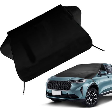 Pare-Soleil de Voiture pour Pare-Brise, Couverture de Pare-Brise pour et Neige - Protection Contre Le Gel - 600D Oxford - Pare-Soleil de Voiture imperméable (1/5)
