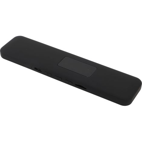 Oreiller haut-parleur à conduction osseuse stéréo pour dormir sur le côté, aide au sommeil profond, machine à bruit blanc Bluetooth sans fil noire (1/5)