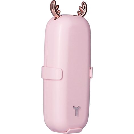 Automatischer, per USB aufladbarer, intelligenter Wandduftdiffusor, Mini-Duftgerät für unterwegs, rosa. (1/5)