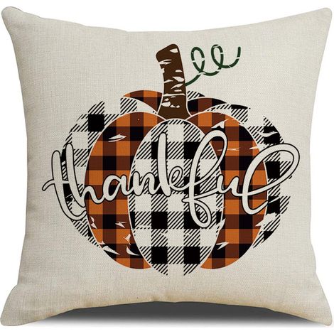 Hot-selling Pumpkin Carriage Ginkgo Leaf Pillowcase, Autumn Home Decor, Cushion, Backrest Pillow - Style 4 + Pillow Core - 5555cm