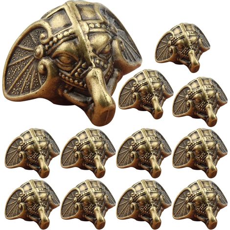 12 protège-coins décoratifs, plastique, pour boîtes en bois (1/5)