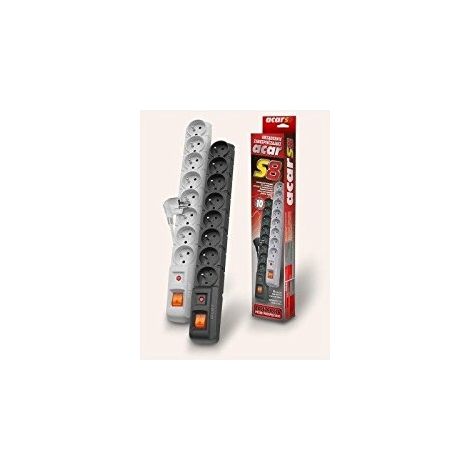 Acar S8 1,5 M protección contra sobretensiones de Colour Negro (1/2)
