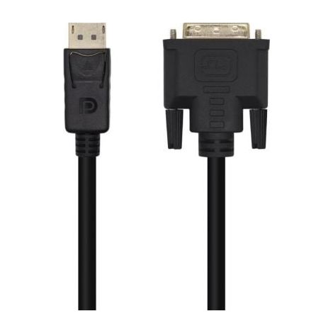 Konverterkabel aisens a125-0463/ displayport Stecker - dvi Stecker/ 3m/ schwarz