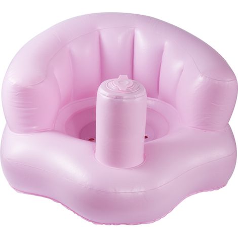 Baignoire bébé gonflable PVC, tabouret d'apprentissage portable, chaise de bain pour enfant, siège repas, siège de formation. (1/5)
