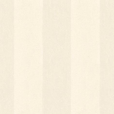 Papier peint à rayures Profhome 335811 papier peint intissé légèrement texturé avec des rayures mat crème ivoire 5,22 m2