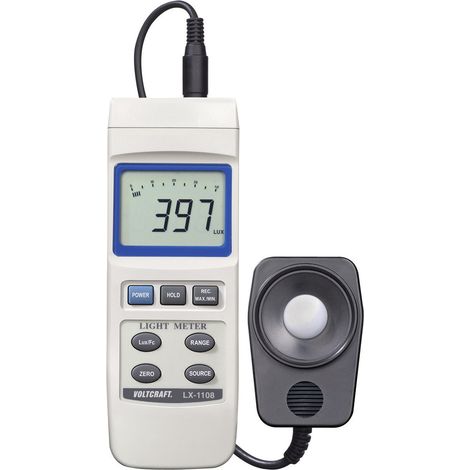 VOLTCRAFT LX-1108 LX-1108 Luxmeter 0 - 400000 lx
