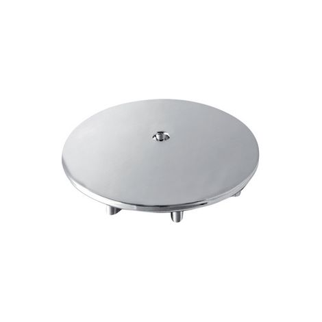 COPERCHIO RIVESTITO IN ACCIAIO INOX PER DOCCIONE- Diam. 120- BONOM- pezzi 1