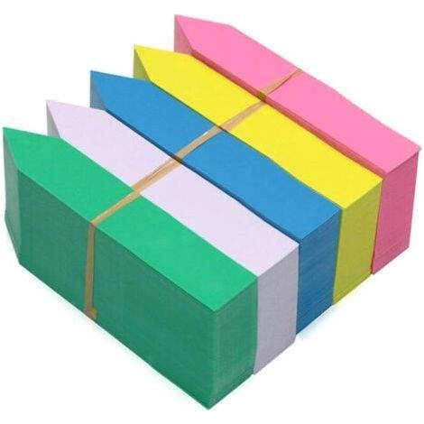 500 Pcs Multicolor Waterproof Plastic Plant Seed Labels Markers Stakes Reusable Pot Tags for Plant Nursery Garden Stake (1/5)