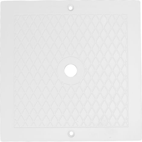 Couvercle carré pour écumoire de piscine, en plastique robuste, de rechange, 25 x 25 cm (10 x 10 pouces). (1/5)