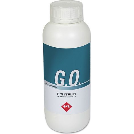 G.O. mangime complementare a particolare fine nutrizionale per il supporto alla preparazione all’attività sportiva e per il recupero del cavallo sportivo 1000 ml