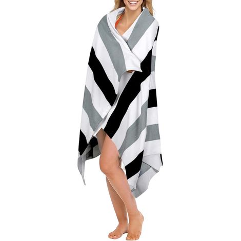 Serviettes de plage en microfibre pour adultes 80 x 160 cm , séchage rapide , légères , anti-sable ,