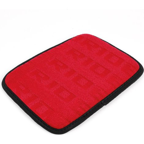 Car armrest box mat, center armrest box heightening pad, BRIDE car interior armrest mat, foam cushion - red (1/4)