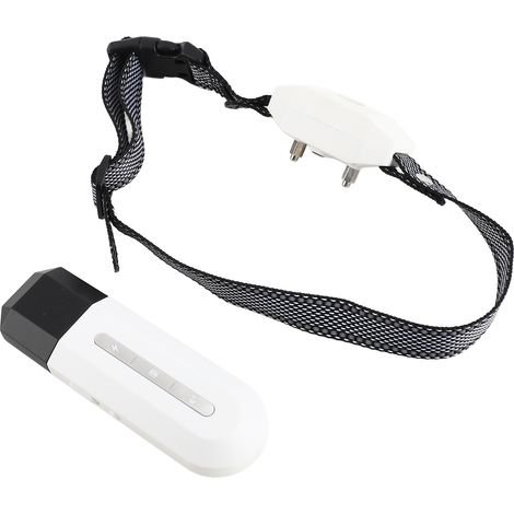 Collier de dressage pour chiens étanche IP67, rechargeable, avec lumière colorée, modes bip, vibration et stimulation électrique sécurisée, pour chiens de petite, moyenne et grande taille. (1/5)