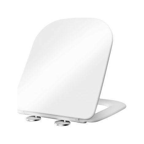 SEDILE WC PRIMULA SLIM CON SOFT CLOSING- Bianco Lucido- LINPH- pezzi 1 (1/2)
