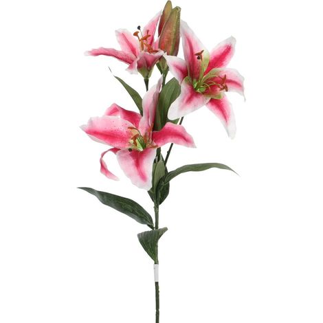 Mica künstlicher Lilienstiel stargazer rosa 75 cm Kunstpflanzen