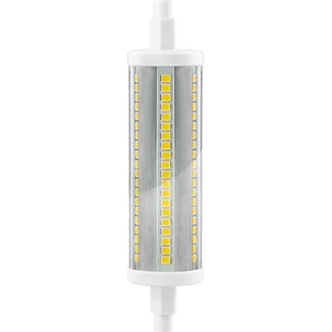 Bombilla led lineal matel 118mm R7S 16W 2700K (1/3)