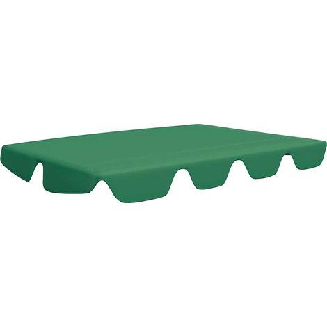 Maison Exclusive - Baldacchino per Dondolo Giardino Verde 188/168x145/110 cm