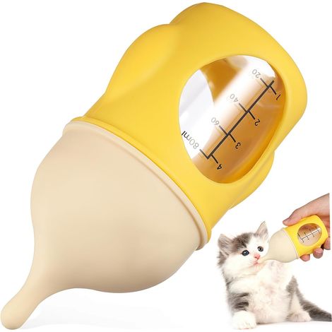 Bouteille pour animaux de compagnie Kitten Fournitures Kitten Bouteille pour chien, polyvalent et pratique (1/5)