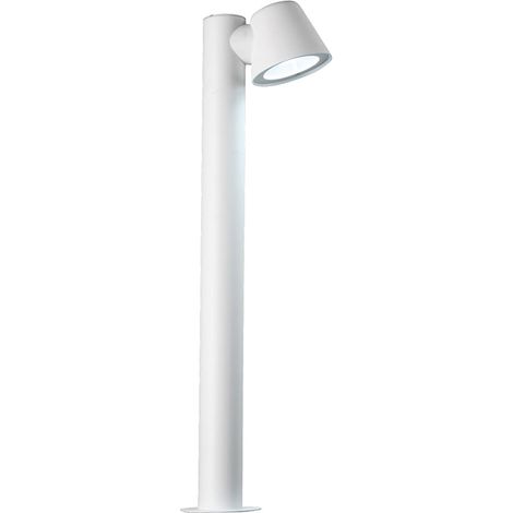 Luminaire de jardin IP44 GU10 en aluminium, design moderne Malta - Blanc (1/2)