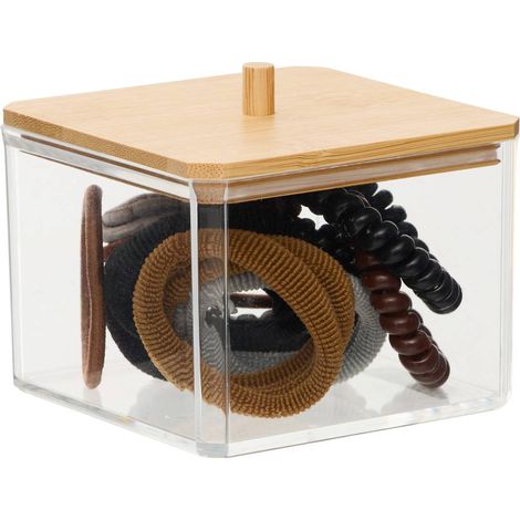 Caja con 20 gomas de pelo surtidas selena beige - 5five (1/5)