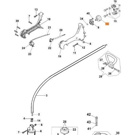 CAMP. FRIZ. D.54.4 CON BUJE PARA FLEX. D.6 (CUADRO 5) ORIGINAL EMAK 61130003AR