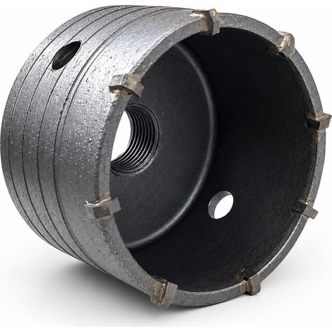 Carotteuse Ø 70 mm pour maçonnerie, béton et pierre – Couronne pour perceuse avec filetage M22, compatible avec tiges SDS Plus et SDS Max pour installations et rénovations (1/5)