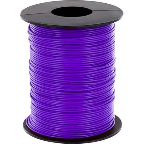 BELI-BECO L125VI25 Litze 1 x 0.25 mm² Violett 25 m