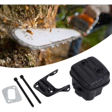 Kit de silencieux de trononneuse électrique accessoires de pièces de trononneuse adaptés pour Husqvarna 340/345/346/346XP/350 (1/5)