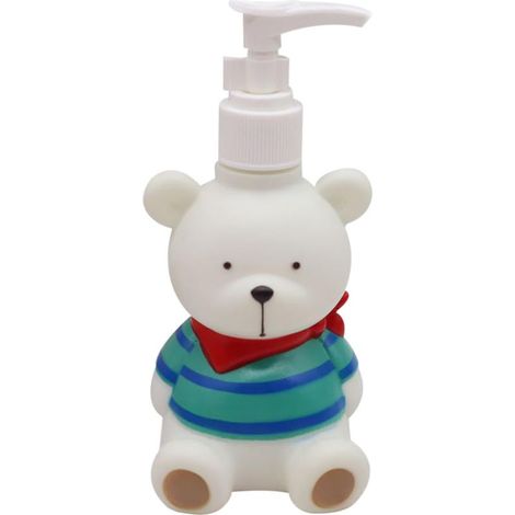 Flacon Distributeur de Lotion Verte en Vinyle à Pression Plusieurs Styles Bouteille Rechargeable Facile à Contrôler Accessoire Pratique pour Salle de Bain (1/5)