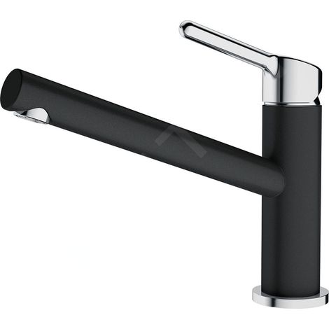 Franke Orbit - Mitigeur d'évier FC 3054.071, chrome / onyx 115.0623.056
