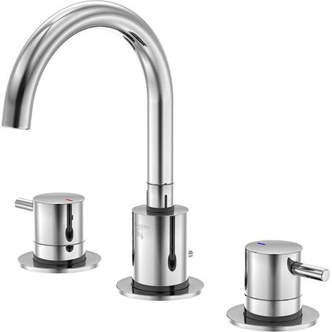 Mezclador de lavabo Steinberg serie 100, con juego de desagüe, 3 (1/4)