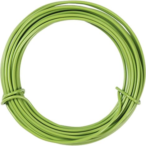 Grüner Blumendraht Gazebo Craft Gartenarbeit Pflanzenseil Gartendraht Stiel Kunststoffkabel 20 Meter Gartendraht für Pflanzendraht Weindraht Blumendraht