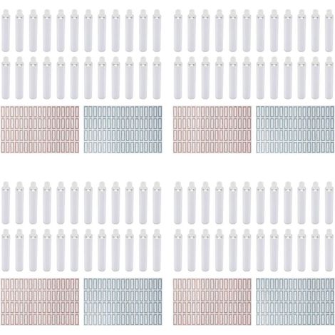 96 tubes de peinture vides en aluminium de 20 ml pour la fabrication et le stockage de peinture acrylique ou à l'huile. (1/5)