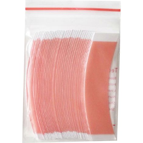 36 bandes adhésives double face Duo-Tac imperméables à forte tenue pour toupets et perruques à dentelle (1/5)