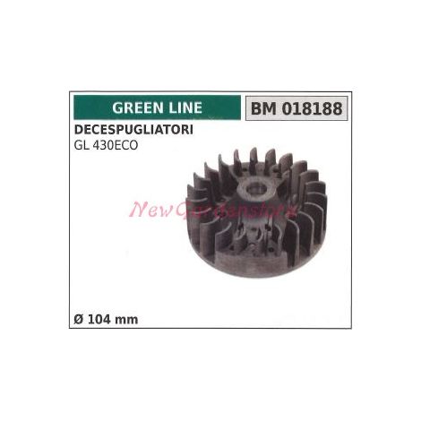 Volano magnetico GREEN LINE decespugliatore GL430 ECO Ø 104mm 018188