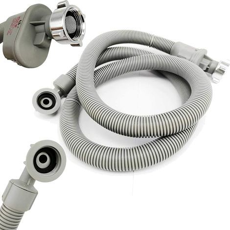 Tuyau d'alimentation de sécurité compatible avec Aquastop Bauknecht Whirlpool 4622714 5729731 5729732 Lave-vaisselle, Lave-vaisselle, Arrêt, 1,50 m (1/5)
