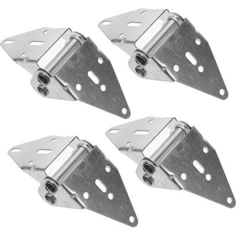 4 Pièces Lot de Charnières pour Porte de Garage (1/5)