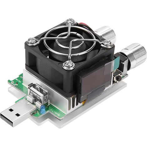 Einstellbarer 35-W-USB-Konstantstrom-Batteriekapazitätstester mit LCD-Bildschirm zur Spannungsprüfung (1/5)