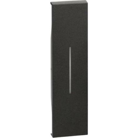 Cover Bticino Living Now pour Commandes 1 module Noir KG01
