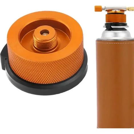 Adaptateur pour réchaud de camping, adaptateur de réservoir, tête de conversion, brûleur de réchaud, raccords de connexion pour fournaise, connecteur pour réchaud, réchauds de cuisine portables en alu (1/4)
