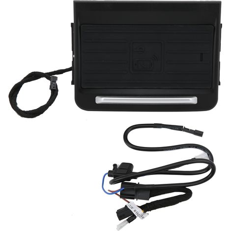 Chargeur sans fil 15W 2-en-1 Support de recharge pour téléphone Remplacement pour Q5L 2018-2020 (1/5)