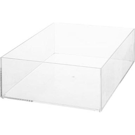 Plateau de Rangement "Selena" 25cm Transparent (1/2)